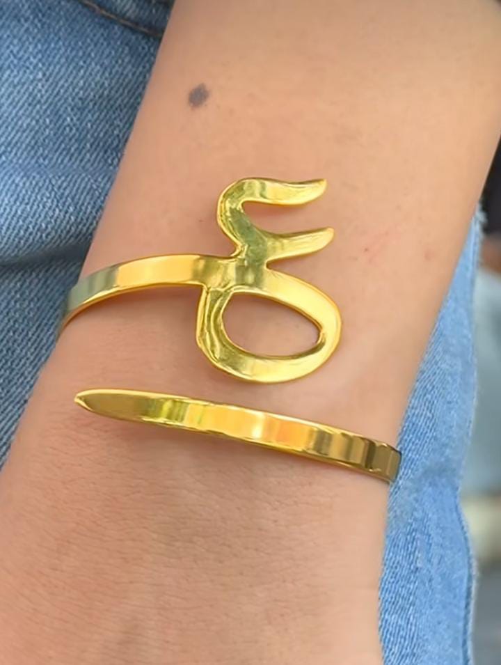 Arabic letters bracelets 